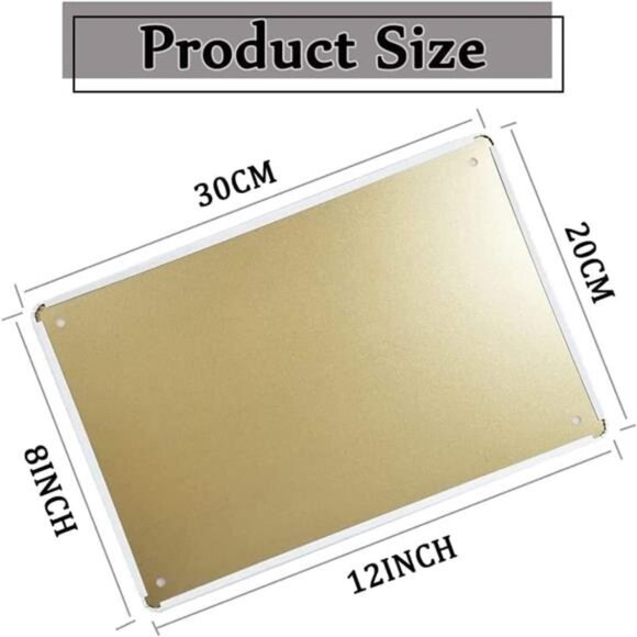 Funny Metal Tin Sign Like A Good Neighbor Stay Over There signs Retro Man Cave - Picture 3 of 8